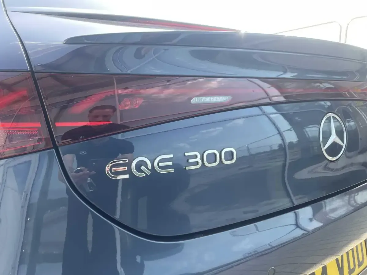 Used Mercedes EQE300 AMG Line Premium 180 kW (245 HP) 2024 Blue Sedan