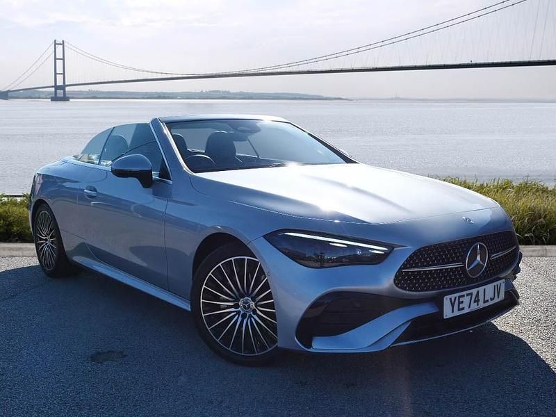 Metallic paint hightech silver Used 2024 Mercedes 300 AMG Line Premium Cabriolet | £53,890 - Image 1/4