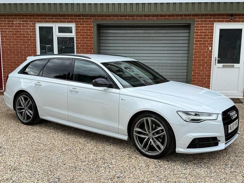 White Used 2018 Audi A6 Black Edition Estate | £16,799 (Fair price) - Image 1/4