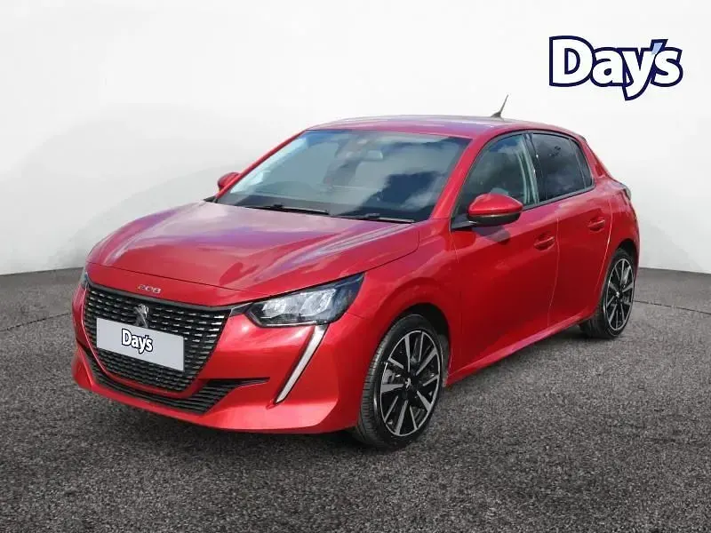 Gebraucht Peugeot 208 Allure Premium 75 PS (55 kW) 2020 Rot Kleinwagen