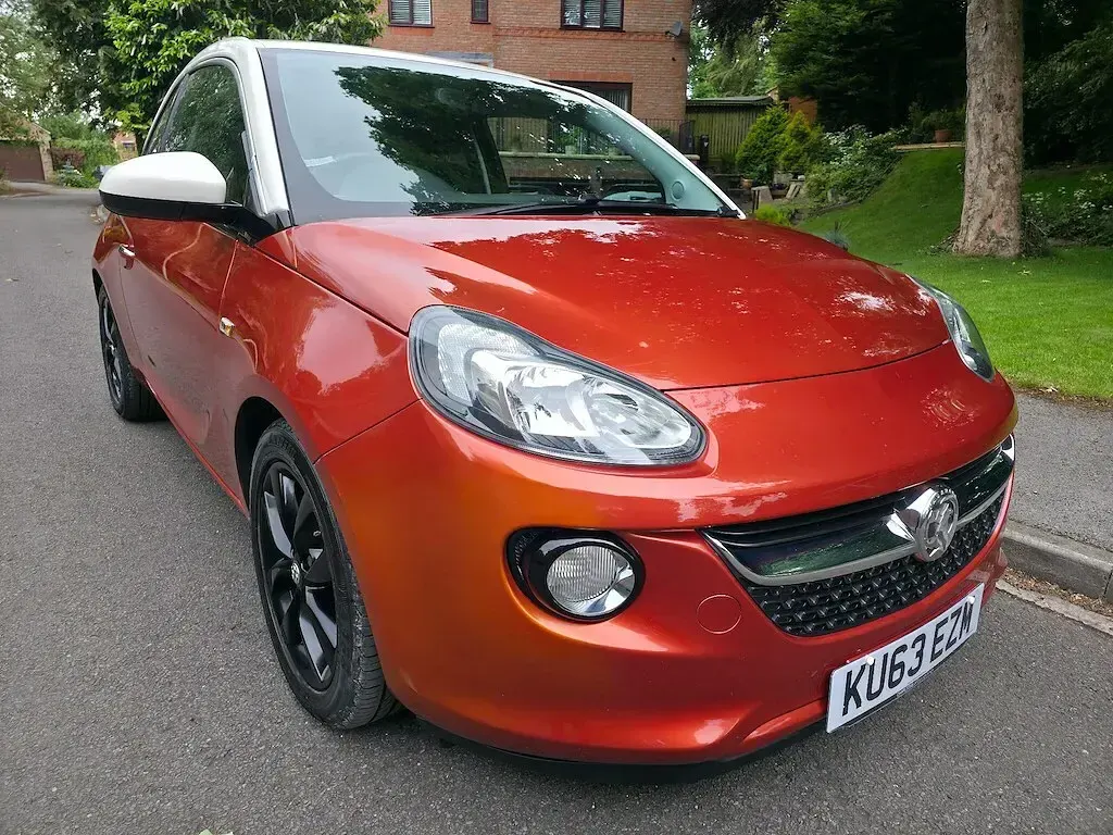 Used Vauxhall Adam Jam 87 HP (63 kW) 2013 Orange Hatchback