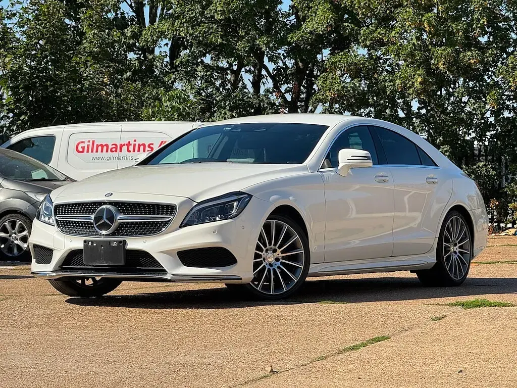 Used Mercedes CLS220 AMG line 2016 White Coupe