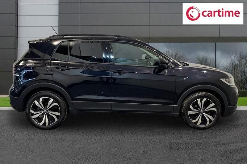 Used VW T-Cross Black Edition 110 HP (80 kW) 2021 Black SUV