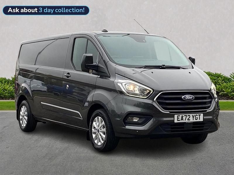 Grey Used 2022 Ford Transit Custom Limited Van | £15,600 (Super price) - Image 1/4