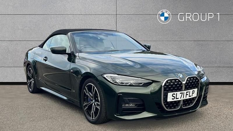 Green Used 2021 BMW 430 M Sport Coupe | £28,992 (Fair price) - Image 1/4
