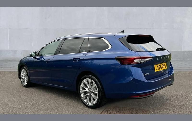 Used Skoda Superb SE L 200 HP (147 kW) 2026 Blue Estate