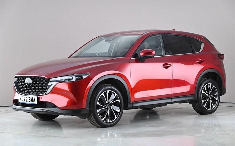 Usado Mazda CX-5 Edition 165 HP (121 kW) 2022 Vermelho SUV