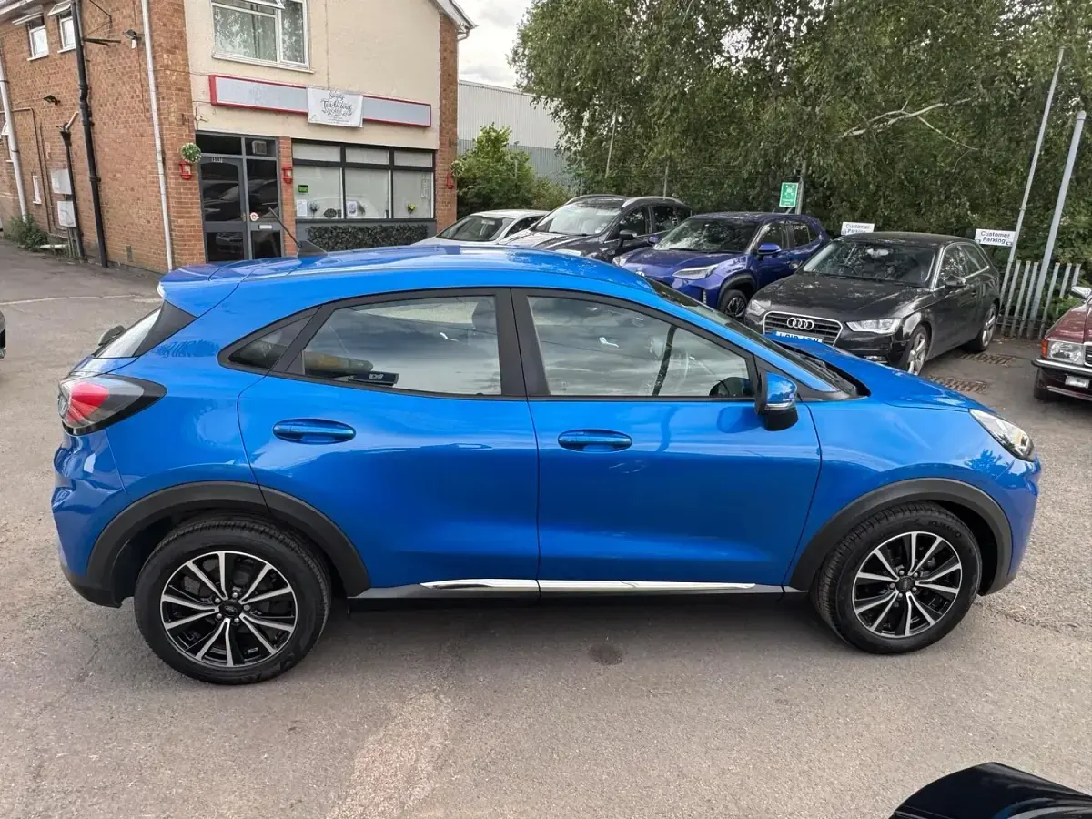 Used Ford Puma Titanium 2021 Blue SUV