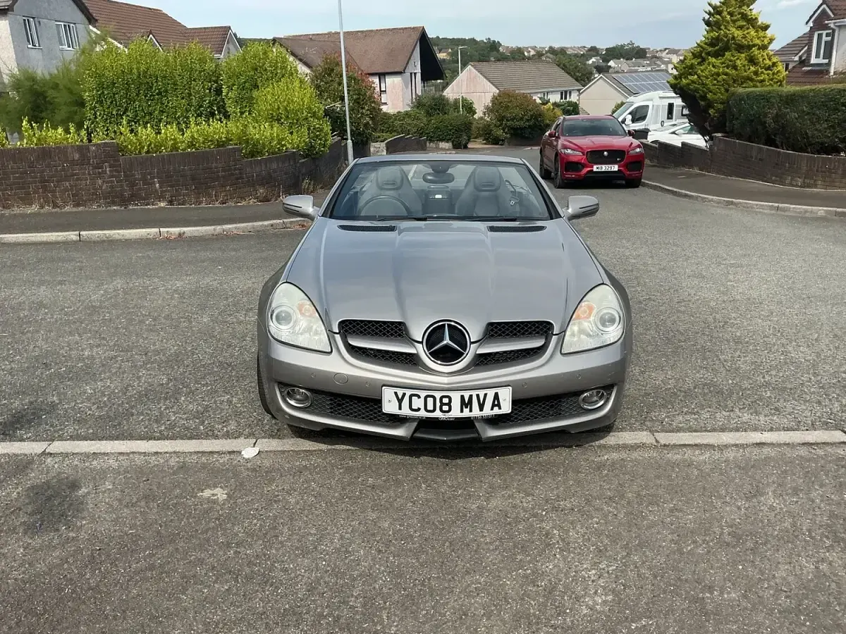 Used Mercedes SLK200 2008 Silver Cabriolet