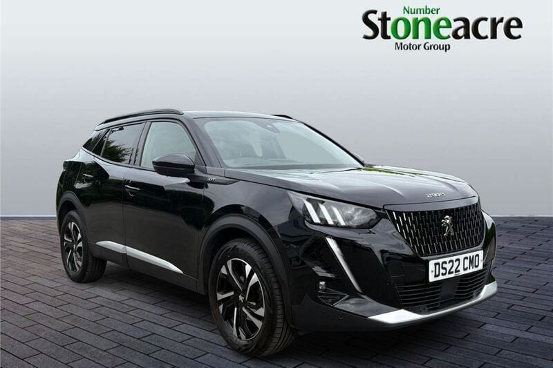 Black Used 2022 Peugeot 2008 GTi SUV | £16,000 (Fair price) - Image 1/4