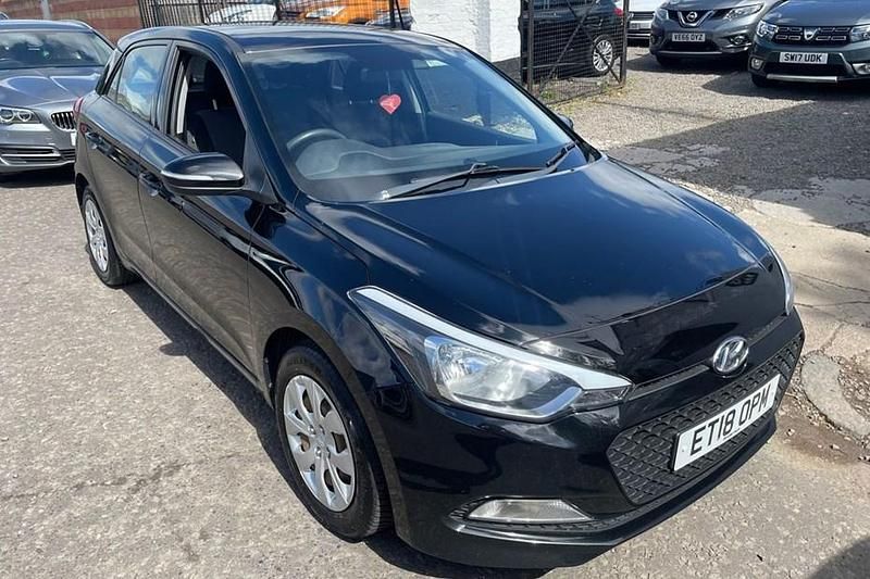 Black Used 2018 Hyundai i20 Hatchback | £6,495 (Fair price) - Image 1/1