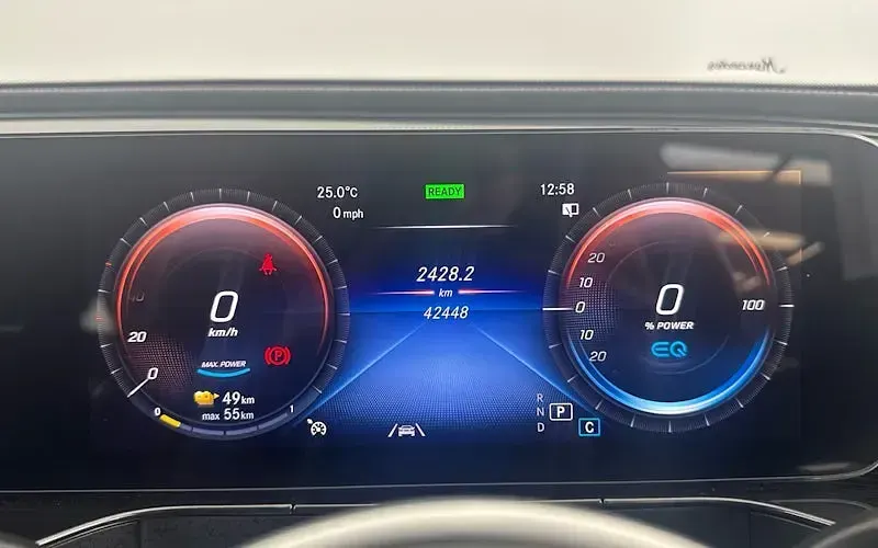 Used Mercedes EQC400 300 kW (408 HP) 2022 White SUV