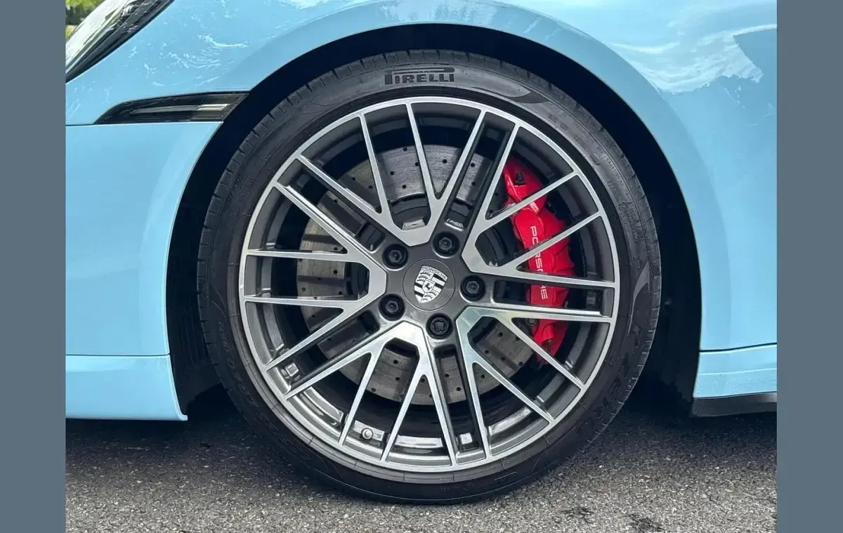 Used Porsche 911 572 HP (420 kW) 2021 Blue Coupe