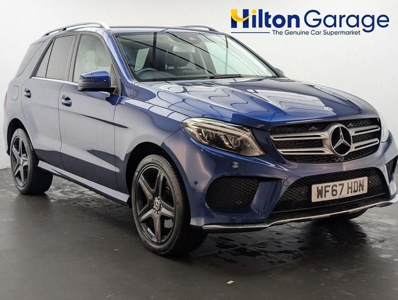 Blue Used 2017 Mercedes GLE250 AMG line SUV | £18,950 (Fair price) - Image 1/4