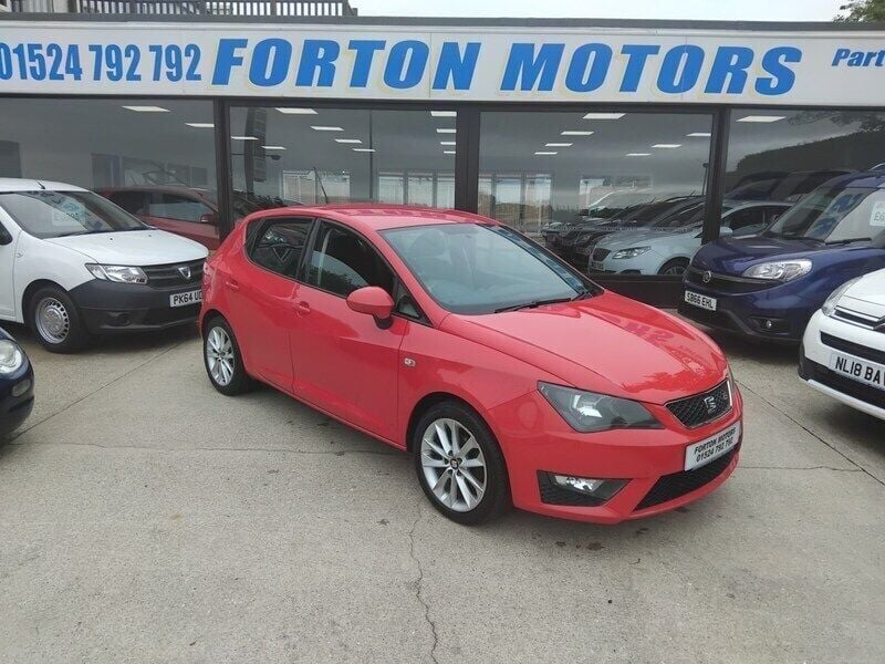 Red Used 2014 Seat Ibiza FR Hatchback | £3,895 (Fair price) - Image 1/4