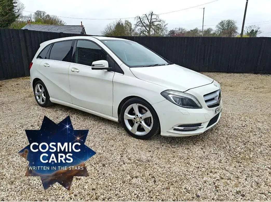 Used Mercedes B180 122 HP (89 kW) 2015 White MPV