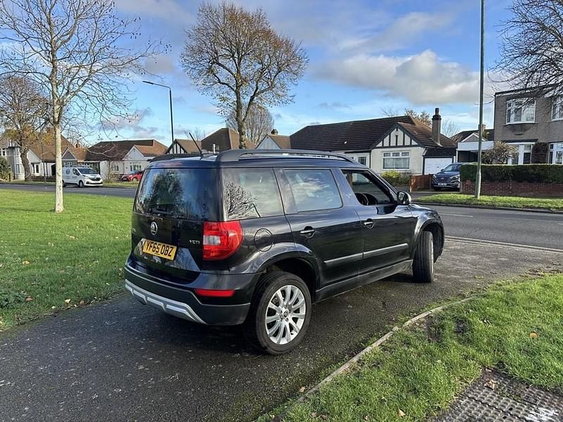 Used Skoda Yeti SE 2015 Black SUV