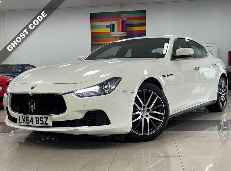White Used 2014 Maserati Ghibli Coupe | £13,995 (Fair price) - Image 1/4