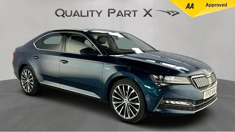 Blue Used 2021 Skoda Superb LAURIN & KLEMENT Hatchback | £14,000 (Fair price) - Image 1/4
