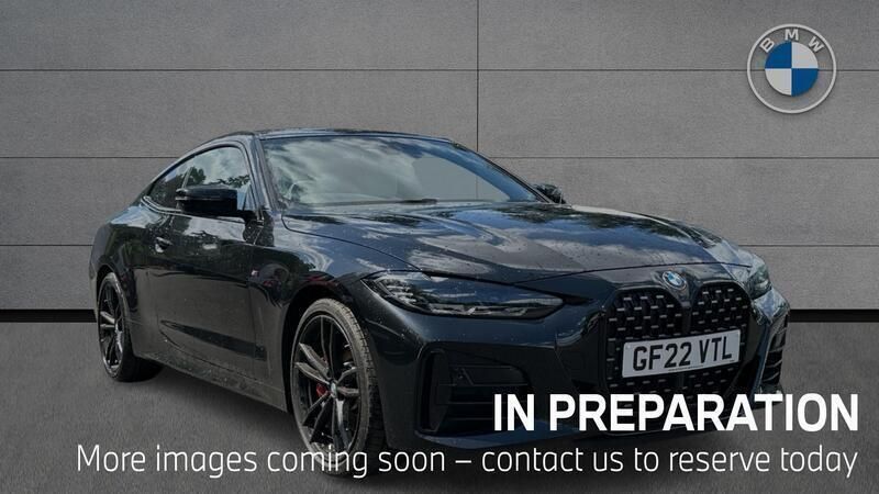 Black Used 2022 BMW M440 Comfort Edition Sedan | £40,423 (Fair price) - Image 1/4