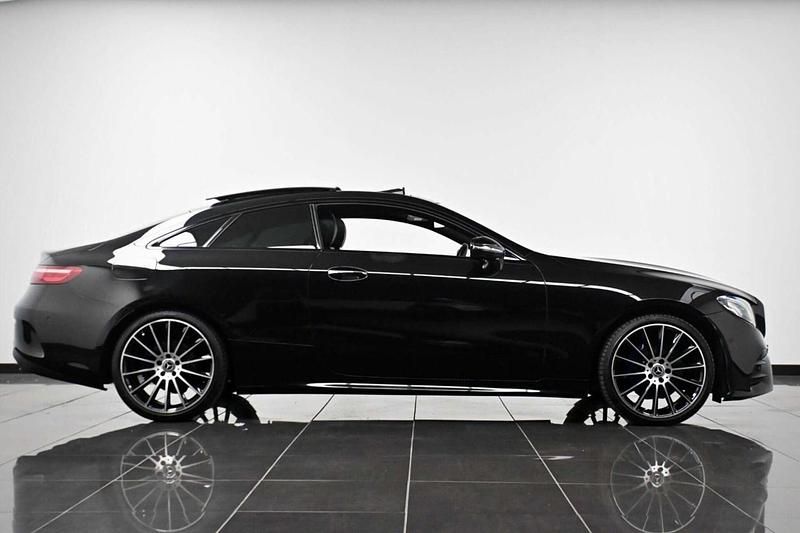 Used Mercedes E220 AMG Line Premium 194 HP (142 kW) 2018 Black Coupe