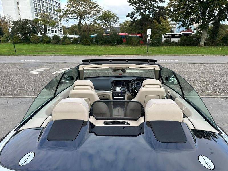 Used Mercedes E220 AMG line 2016 Black Cabriolet