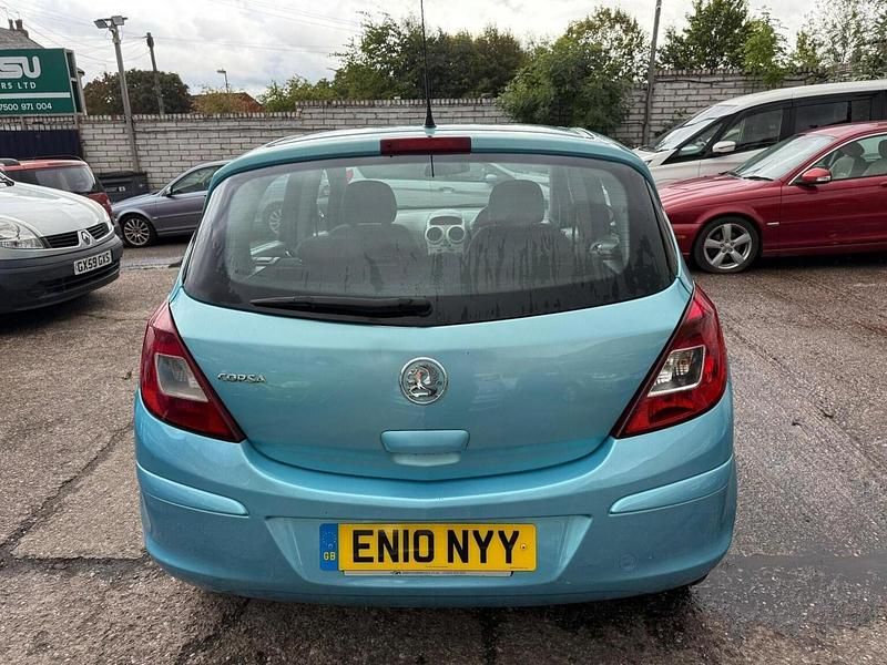 Used Vauxhall Corsa S 64 HP (47 kW) 2010 Blue Hatchback