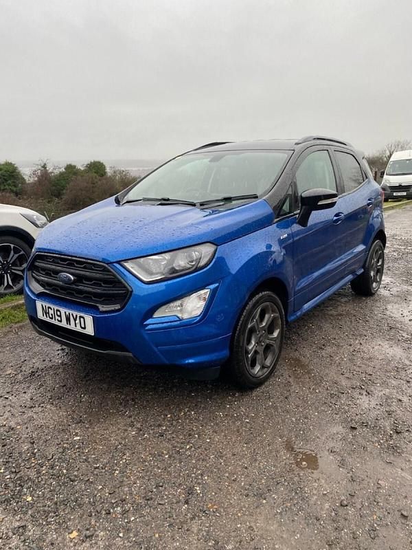 Used Ford Ecosport ST-Line 125 HP (91 kW) 2019 Blue SUV