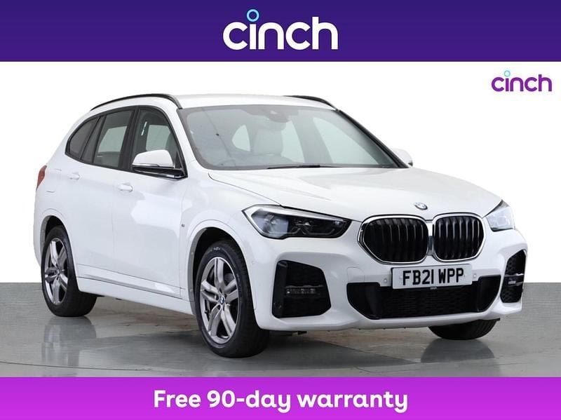 White Used 2021 BMW X1 M Sport SUV | £21,299 (Fair price) - Image 1/3