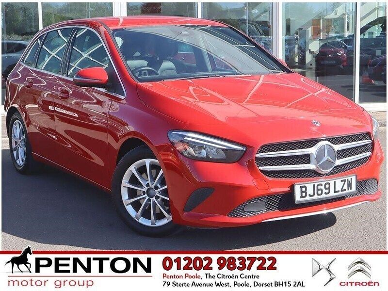 Red Used 2019 Mercedes B200 MPV | £16,990 (Good price) - Image 1/4
