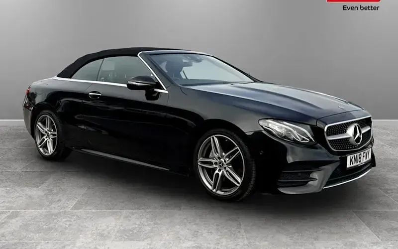 Used Mercedes E220 AMG line 194 HP (142 kW) 2018 Cabriolet