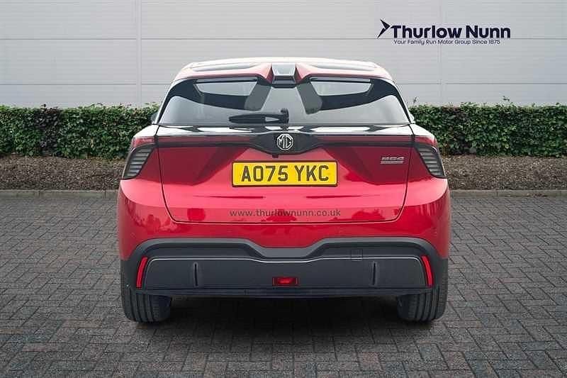 Used MG MG4 EV Trophy 319 kW (435 HP) 2025 Red Hatchback