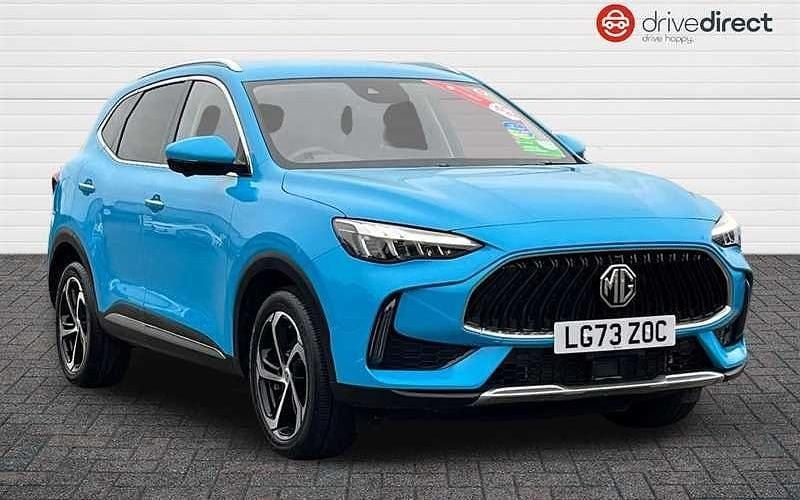 Metallic pimlico blue Used 2023 MG HS Trophy SUV | £18,500 (Fair price) - Image 1/4