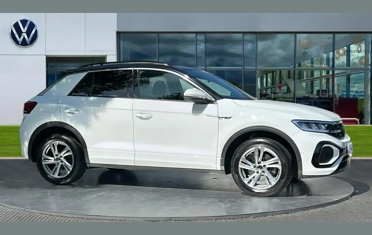 Used VW T-Roc R-line 190 HP (139 kW) 2023 White SUV