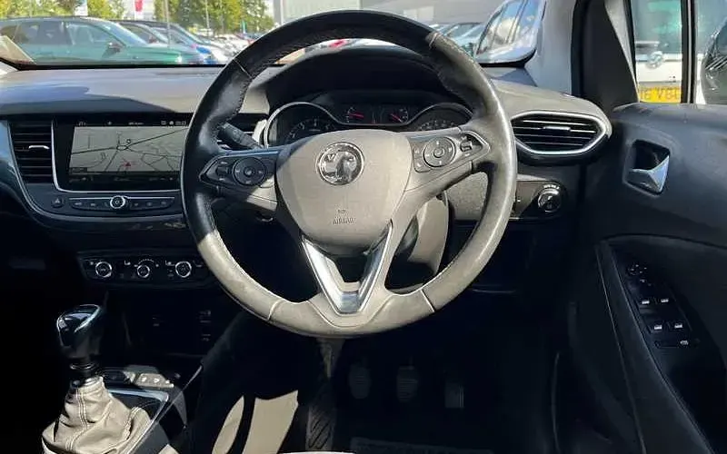 Used Vauxhall Crossland Ultimate 110 HP (80 kW) 2023 Black SUV