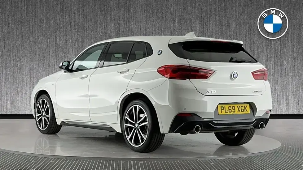 Used BMW X2 M Sport 187 HP (137 kW) 2019 White SUV