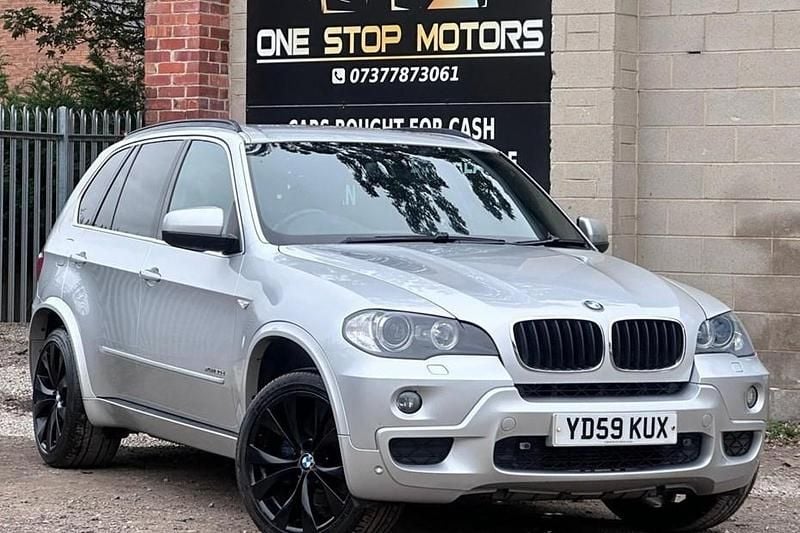 Silver Used 2009 BMW X5 M Sport SUV | £6,995 (Fair price) - Image 1/1