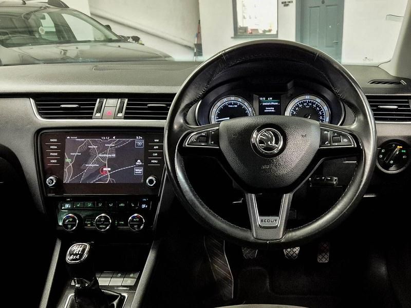 Used Skoda Octavia Scout 4x4 2017 Grey Estate