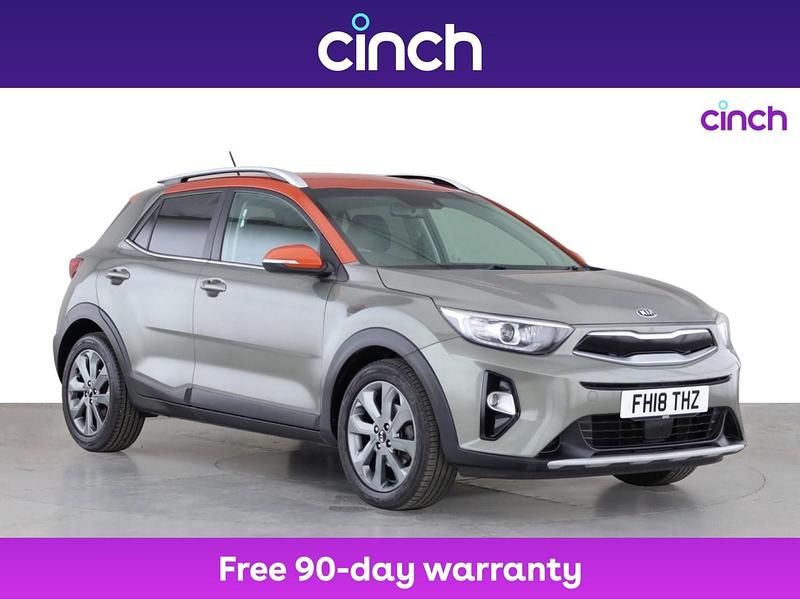 Grey Used 2018 Kia Stonic First Edition SUV | £9,279 (Fair price) - Image 1/3