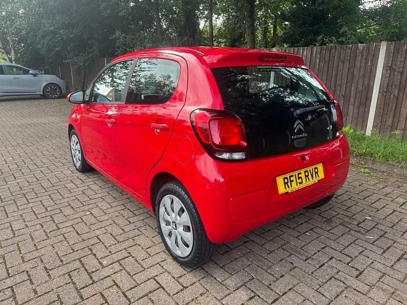 Used Citroën C1 Feel 68 HP (50 kW) 2015 Red Hatchback