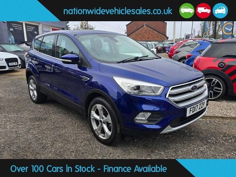 Blue Used 2017 Ford Kuga Titanium X SUV | £6,867 (Fair price) - Image 1/4