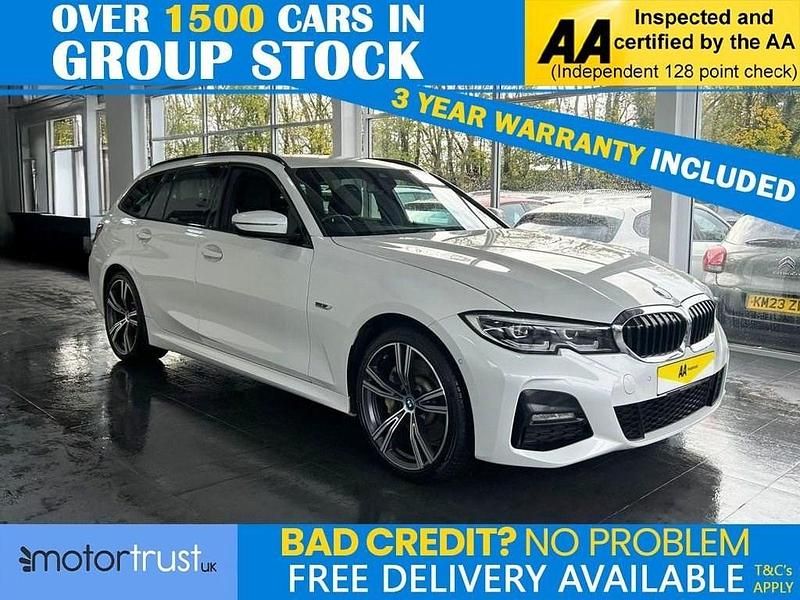 Used BMW 330e M Sport 288 HP (211 kW) 2022 White Estate