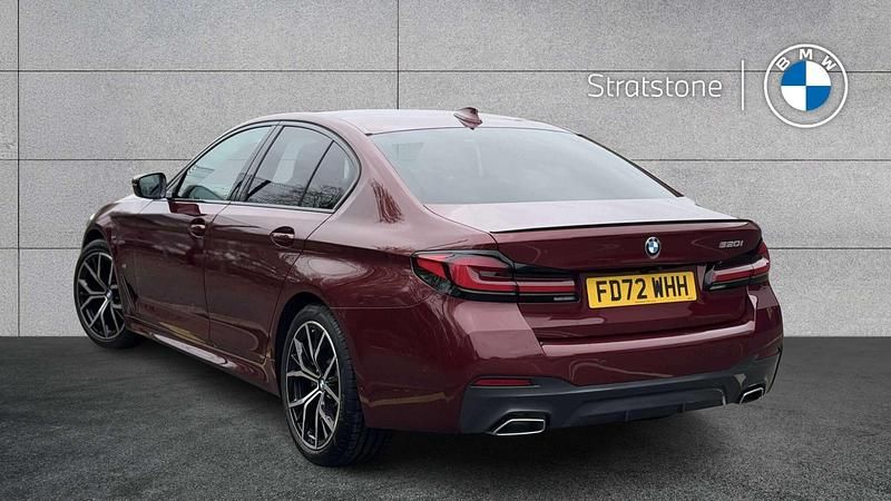Used BMW 520 M Sport 181 HP (133 kW) 2022 Red