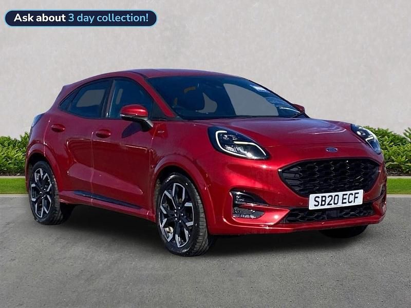 Used Ford Puma ST-Line X 125 HP (91 kW) 2020 Red SUV
