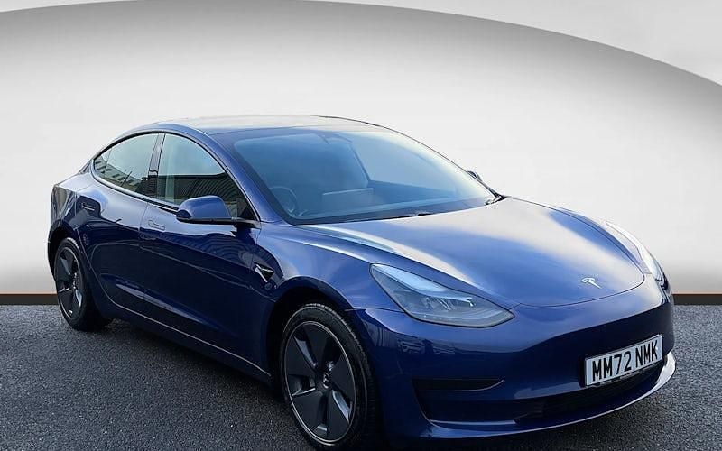 Blue Used 2022 Tesla Model 3 RWD Sedan | £16,790 (Fair price) - Image 1/4