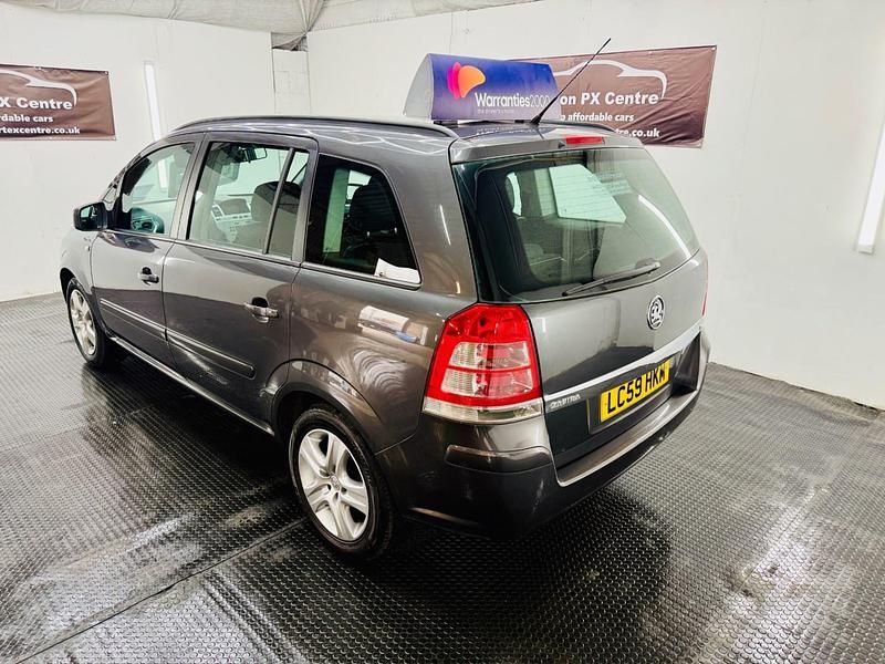 Used Vauxhall Zafira 115 HP (84 kW) 2009 Grey MPV