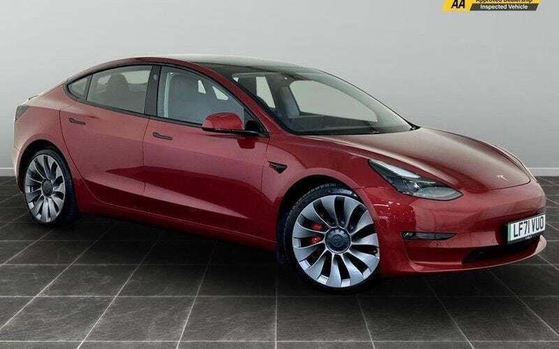 Used 2023 Tesla Model 3 Performance Sedan | £19,295 (Fair price) - Image 1/2