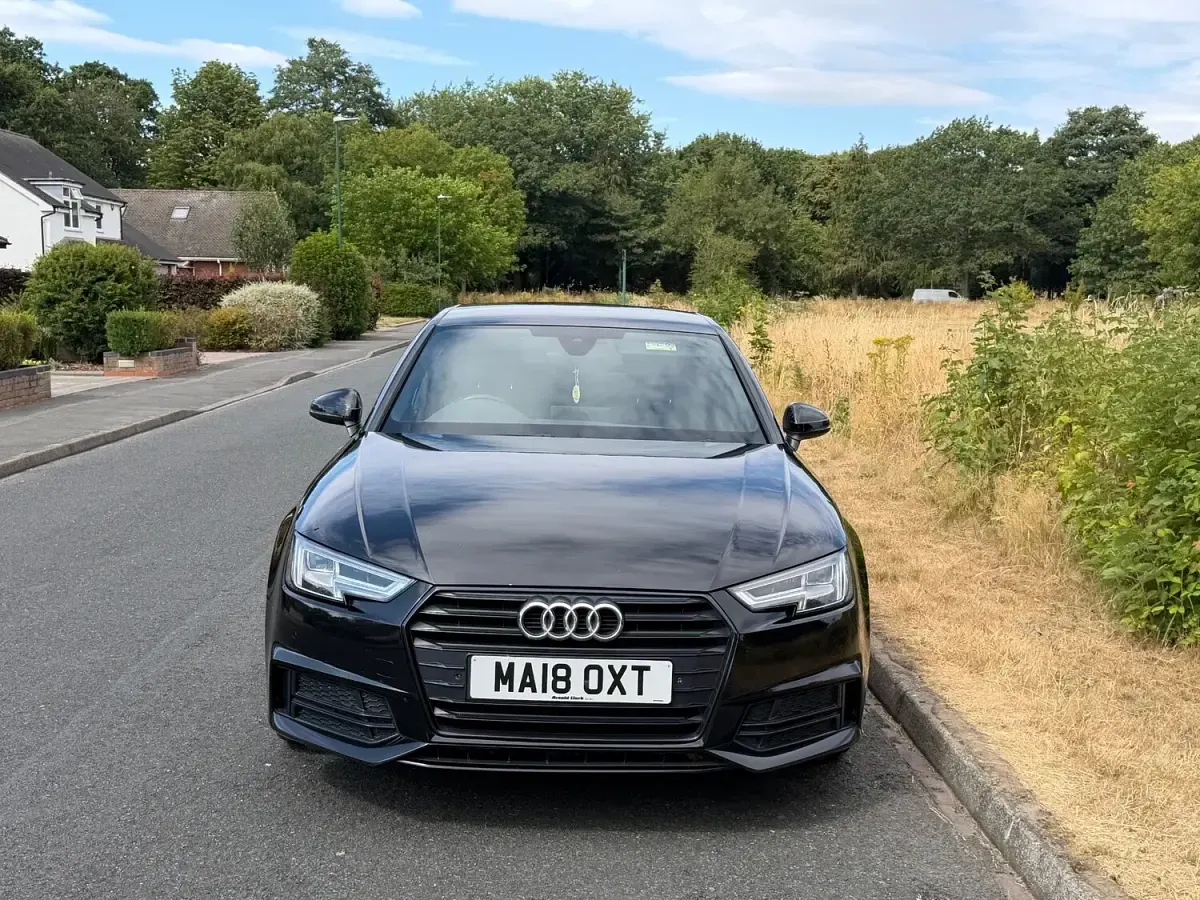 Used Audi A4 Black Edition 2018 Black Sedan