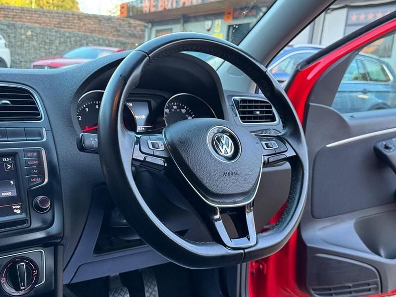 Used VW Polo Match 2017 Red Hatchback