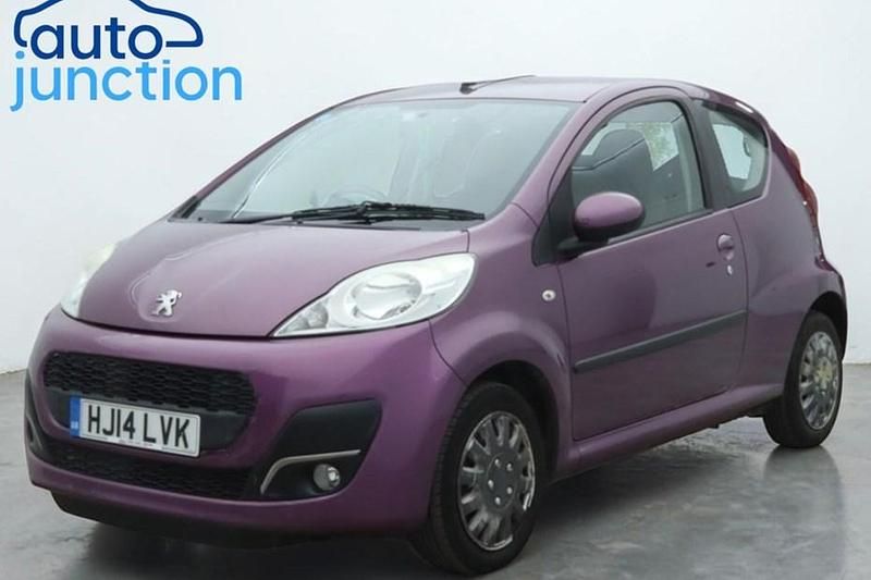 Used Peugeot 107 Active 68 HP (50 kW) 2014 Purple Hatchback